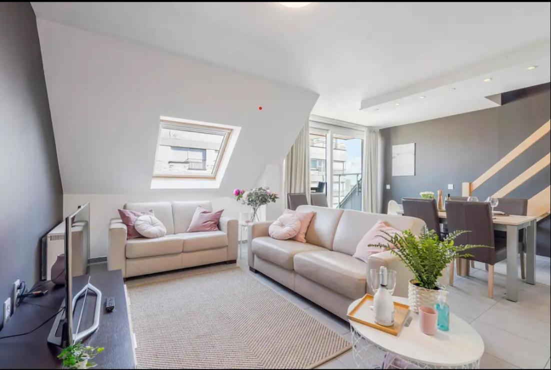 Cosy Duplex In Westende Met 3 Slpk Middelkerke Bagian luar foto